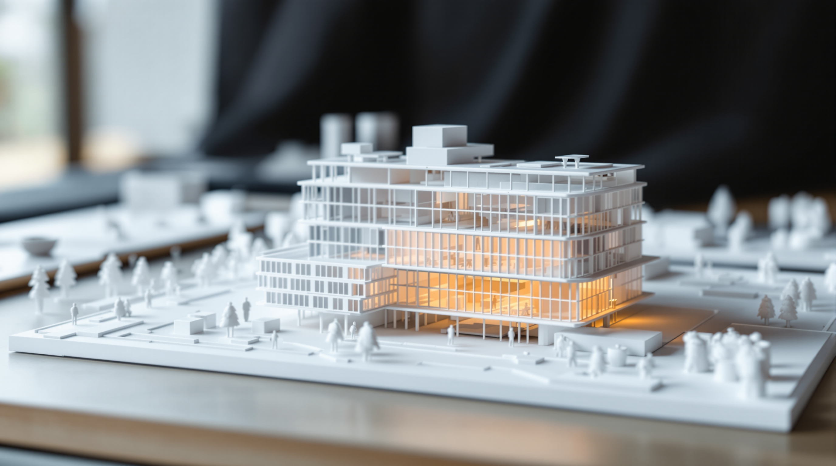 Maquette architecturale Cabinet RJA